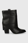 Черевики Steve Madden Lark жіночі колір чорний каблук блок SM11002673 (3484043) Черевики Steve Madden Lark жіночі колір чорний каблук блок SM11002673 (3484043)