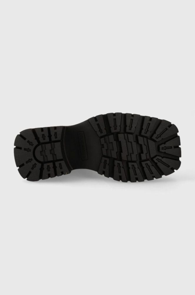 Черевики Steve Madden Sharpen жіночі колір коричневий на платформі SM19000045 фото 5