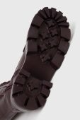 Чоботи Steve Madden Hariet жіночі колір бордовий на платформі SM11002722