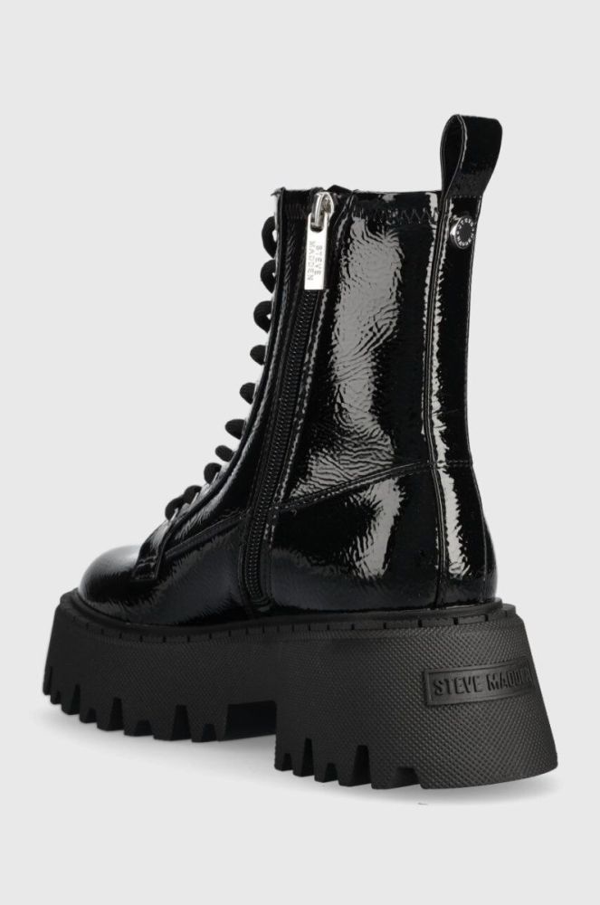 Черевики Steve Madden Over-ride жіночі колір чорний на платформі SM11002720 фото 3