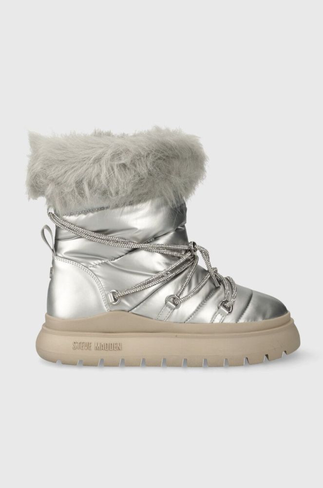 Зимові чоботи Steve Madden Ice-Storm колір срібний SM11002846