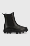 Шкіряні черевики G-Star Raw NOXER CHS LEA жіночі колір чорний на платформі 2241020720.BLK Шкіряні черевики G-Star Raw NOXER CHS LEA жіночі колір чорний на платформі 2241020720.BLK