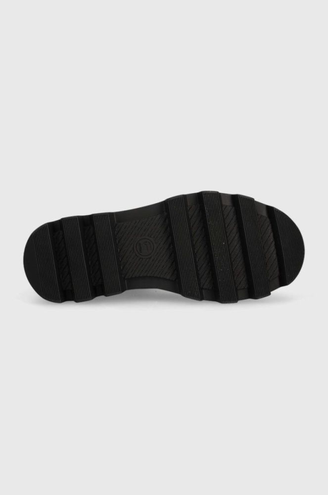 Шкіряні черевики G-Star Raw NOXER CHS LEA жіночі колір чорний на платформі 2241020720.BLK фото 5