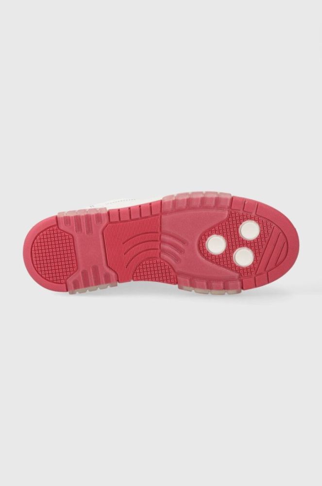 Шкіряні кросівки Off Play COMO колір білий COMO 1 WHITE FUXIA STUDS фото 5