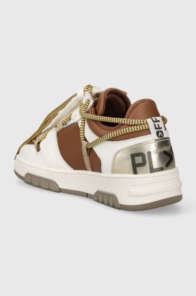 Шкіряні кросівки Off Play SORRENTO колір коричневий SORRENTO 1 WHITE, COGNAC, GOLD фото 3