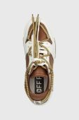 Шкіряні кросівки Off Play SORRENTO колір коричневий SORRENTO 1 WHITE, COGNAC, GOLD