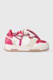 Шкіряні кросівки Off Play SORRENTO колір рожевий SORRENTO 1 WHITE, LATTE, FUCHSIA FLUO