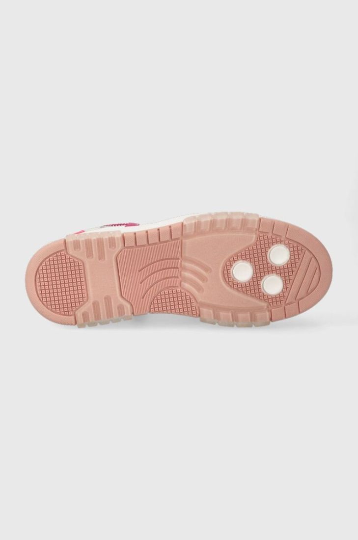 Шкіряні кросівки Off Play SORRENTO колір рожевий SORRENTO 1 WHITE, LATTE, FUCHSIA FLUO