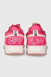 Шкіряні кросівки Off Play SORRENTO колір рожевий SORRENTO 1 WHITE, LATTE, FUCHSIA FLUO
