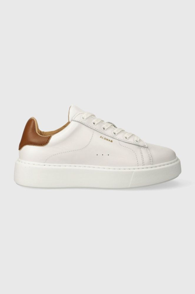 Шкіряні кросівки Alohas tb.65 колір білий S00603.80