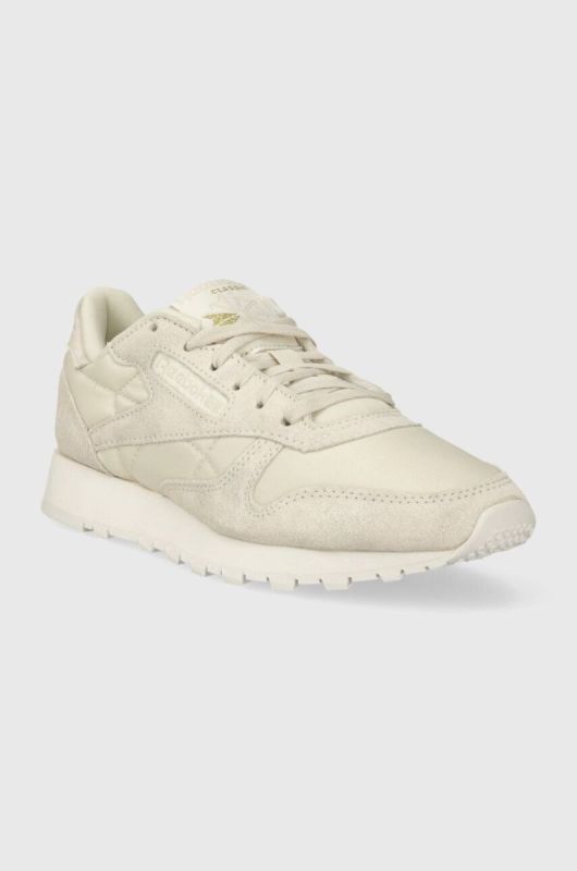 Кросівки Reebok Classic CLASSIC LEATHER колір бежевий фото 2