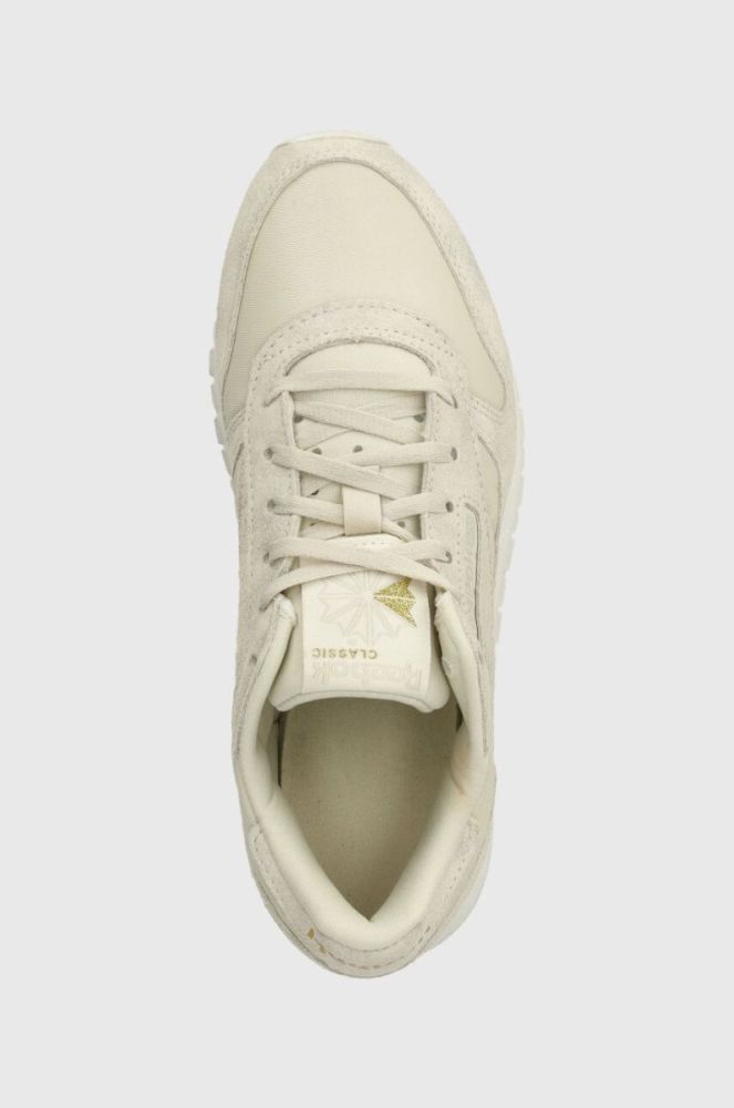 Кросівки Reebok Classic CLASSIC LEATHER колір бежевий фото 4