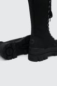 Черевики Buffalo Aspha Clf Lace Warm жіночі колір чорний на платформі злегка утеплені 1622193