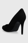 Замшеві туфлі Liu Jo VICKIE 150 колір чорний SF3145P002122222