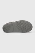 Замшеві чоботи Emu Australia Foy Flatform Micro колір сірий W13073.CHAR Замшеві чоботи Emu Australia Foy Flatform Micro колір сірий W13073.CHAR