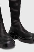 Чоботи Stine Goya Colorado, 1960 Colorado Hybrid Wedge Stretch Boot жіночі колір чорний на платформі SG5463