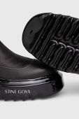 Чоботи Stine Goya Colorado, 1960 Colorado Hybrid Wedge Stretch Boot жіночі колір чорний на платформі SG5463