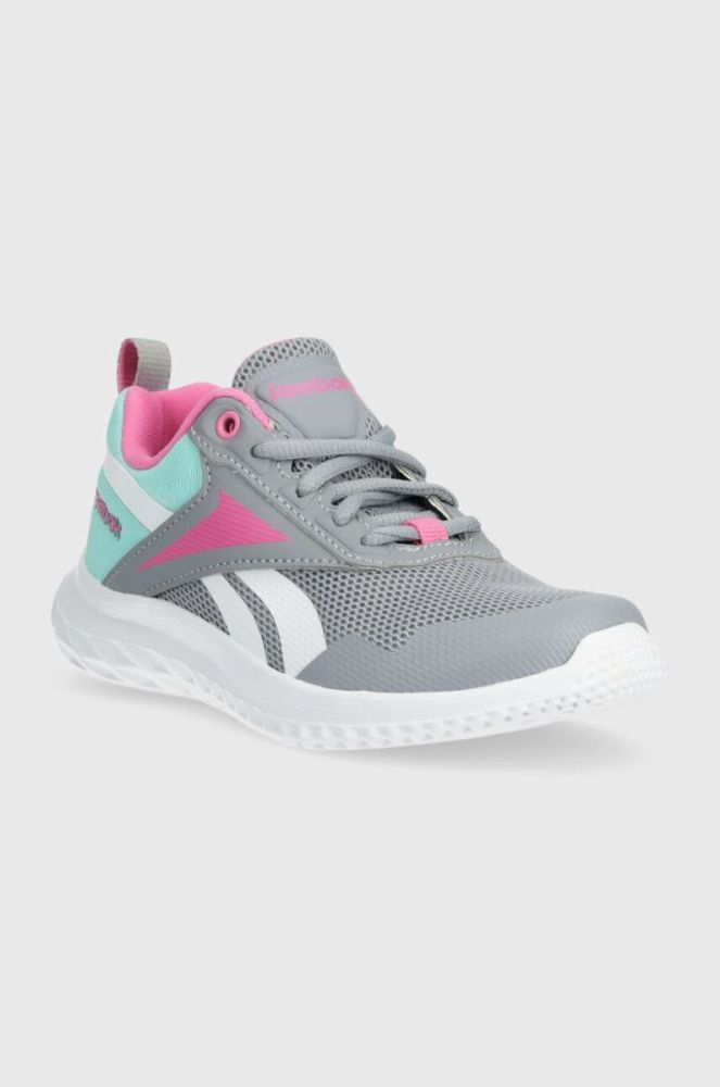 Дитячі кросівки Reebok Classic RUSH RUNNER колір сірий фото 2