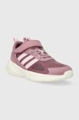 Дитячі кросівки adidas IG0427 OZELLE EL K WONORC/CLPINK колір рожевий