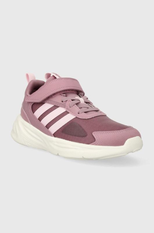 Дитячі кросівки adidas IG0427 OZELLE EL K WONORC/CLPINK колір рожевий фото 2