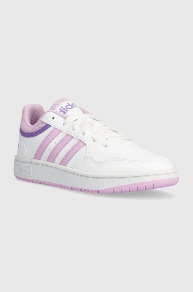 Дитячі кросівки adidas Originals HOOPS 3.0 K колір білий (3623137) фото 2