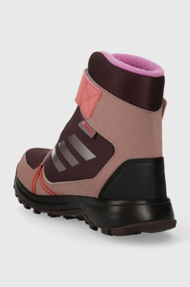 Дитячі черевики adidas TERREX TERREX SNOW CF R.RD колір фіолетовий фото 3