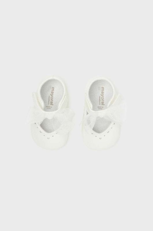 Черевики для немовля Mayoral Newborn колір бежевий (3415943) фото 2