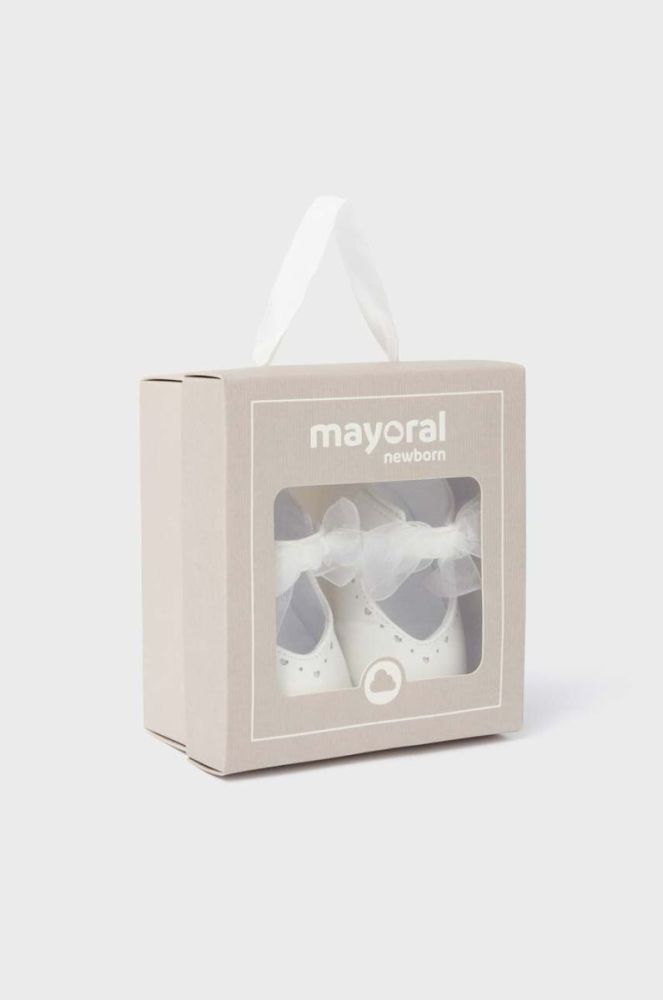 Черевики для немовля Mayoral Newborn колір бежевий (3415943) фото 6