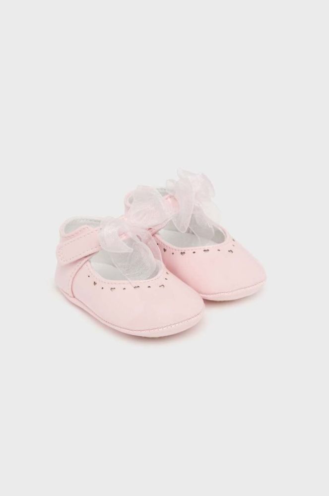 Черевики для немовля Mayoral Newborn колір рожевий (3415937) фото 3
