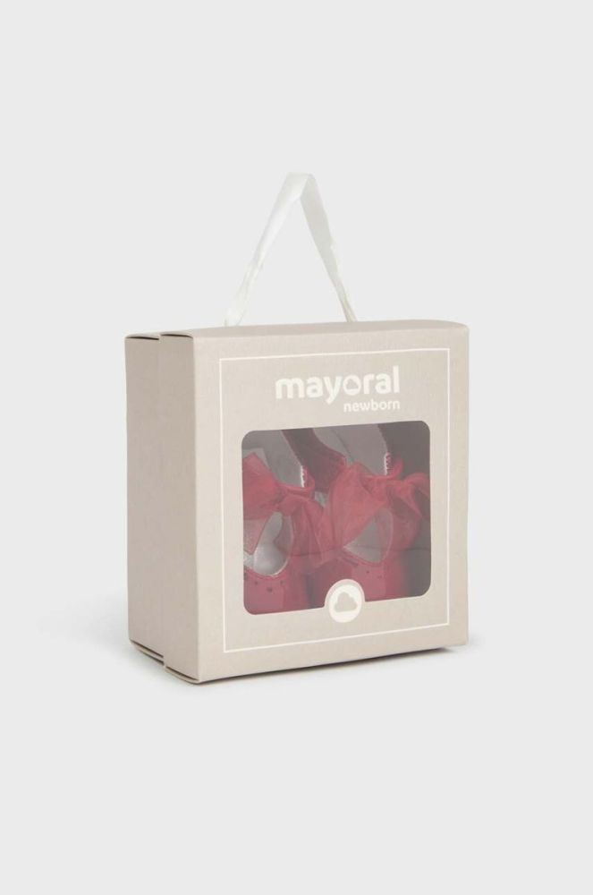 Черевики для немовля Mayoral Newborn колір червоний (3415948) фото 6