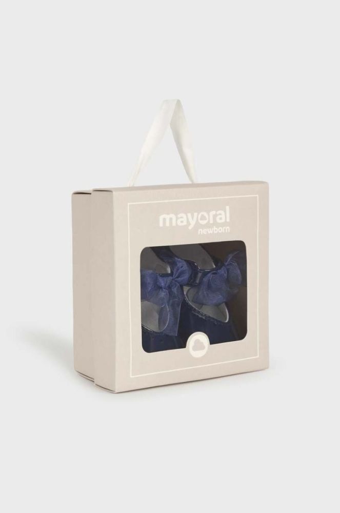 Черевики для немовля Mayoral Newborn колір синій (3415953) фото 6