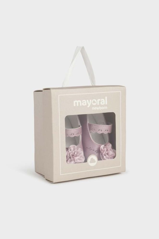 Черевики для немовля Mayoral Newborn колір рожевий (3430205) фото 7