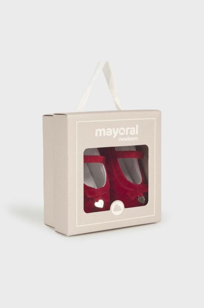 Черевики для немовля Mayoral Newborn колір червоний (3430219) фото 6