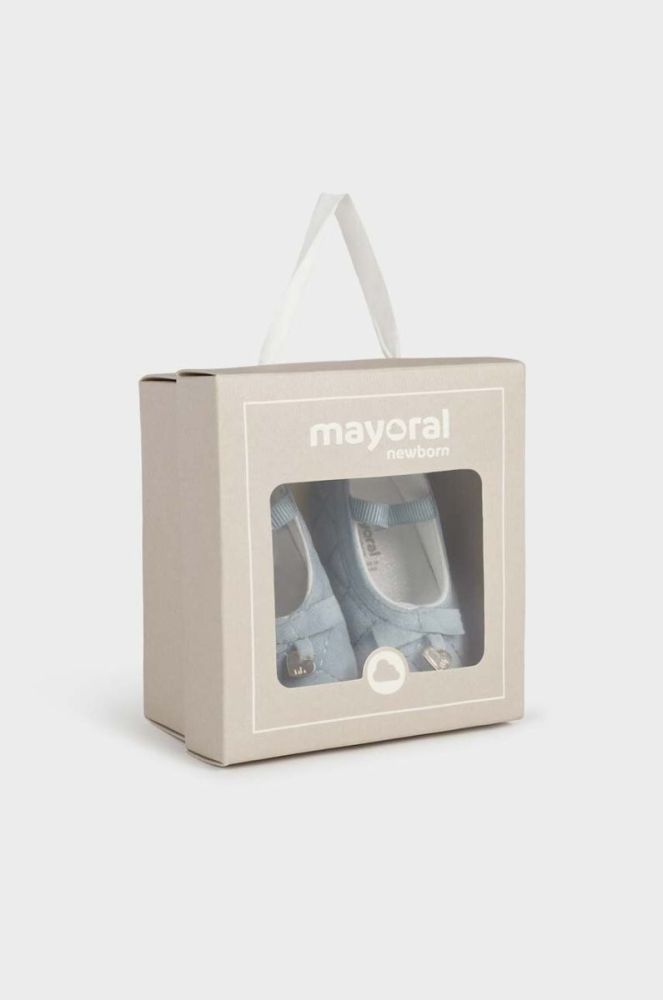 Черевики для немовля Mayoral Newborn колір блакитний (3430215) фото 4