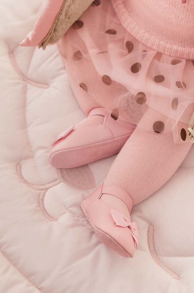 Черевики для немовля Mayoral Newborn колір рожевий (3415958)