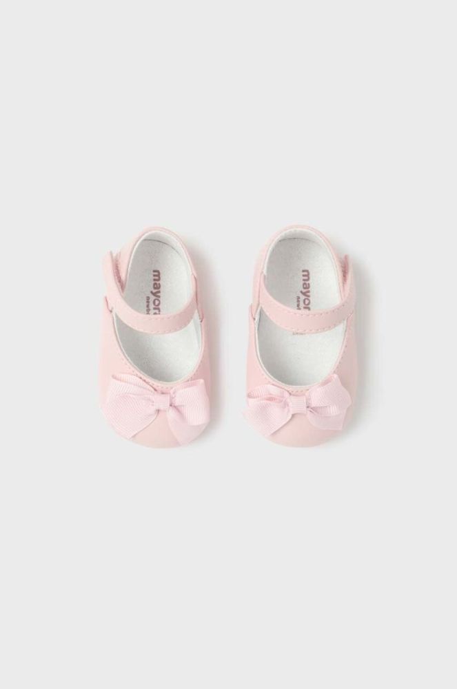 Черевики для немовля Mayoral Newborn колір рожевий (3415958) фото 3