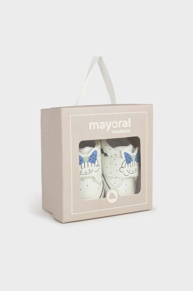 Черевики для немовля Mayoral Newborn колір бежевий (3430225) фото 6