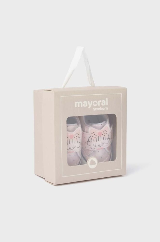 Черевики для немовля Mayoral Newborn колір рожевий (3430230) фото 6