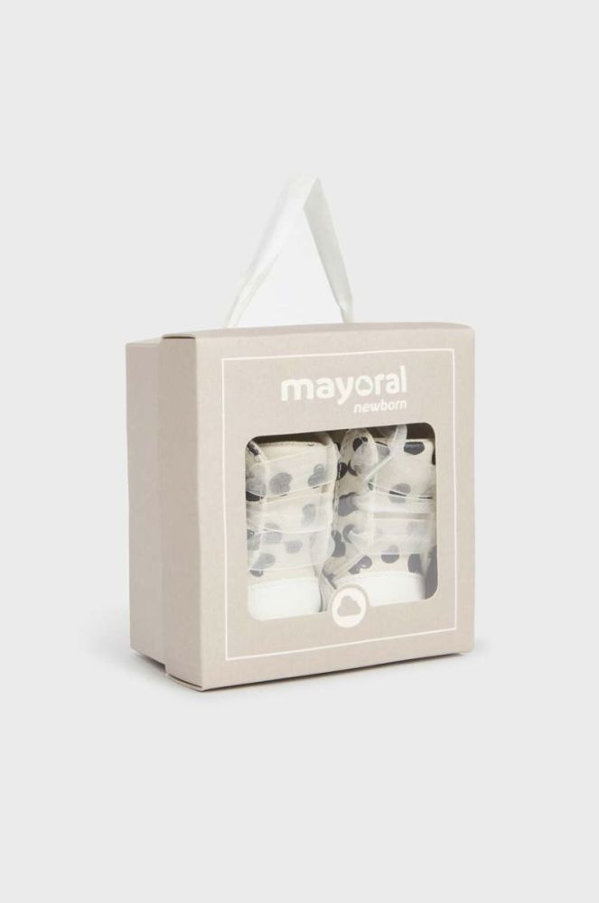 Черевики для немовля Mayoral Newborn колір бежевий (3415986) фото 6