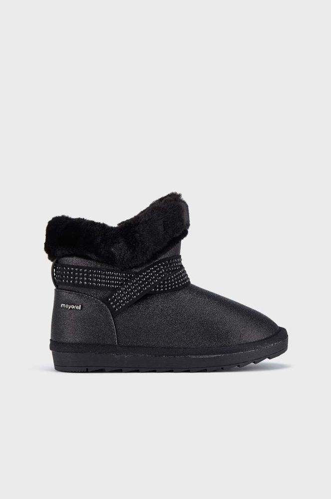 Дитячі зимові черевики Mayoral колір чорний (3645105)
