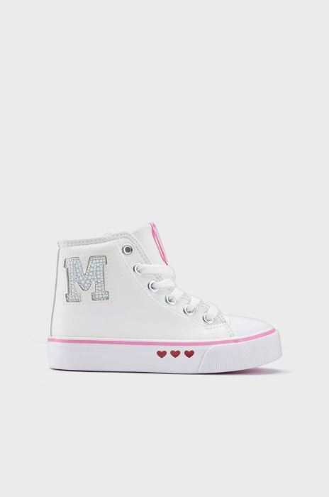 Дитячі кеди Mayoral колір білий (3558183) Дитячі кеди Mayoral колір білий (3558183)