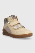 Дитячі шкіряні туфлі Biomecanics колір бежевий (3554575)