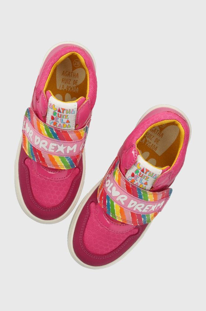 Дитячі кросівки Agatha Ruiz de la Prada колір рожевий (3466833)