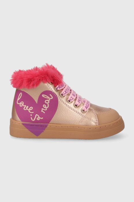 Дитячі зимові черевики Agatha Ruiz de la Prada колір золотий (3496992)