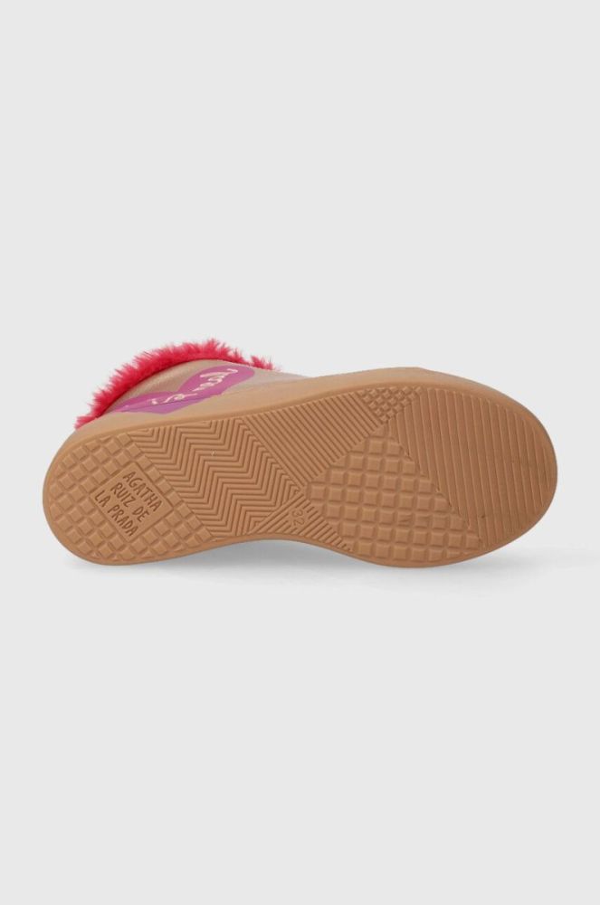 Дитячі зимові черевики Agatha Ruiz de la Prada колір золотий (3496998) фото 5