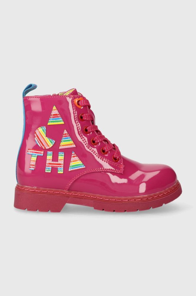 Дитячі черевики Agatha Ruiz de la Prada колір фіолетовий (3575363)