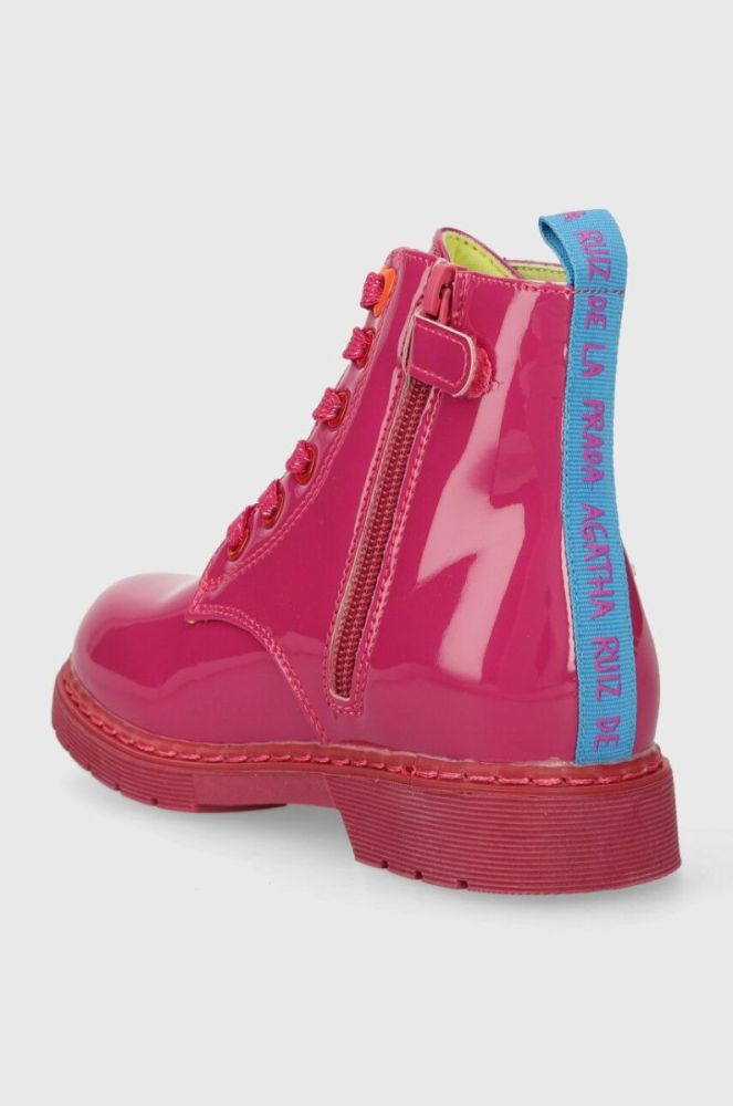 Дитячі черевики Agatha Ruiz de la Prada колір фіолетовий (3575363) фото 3