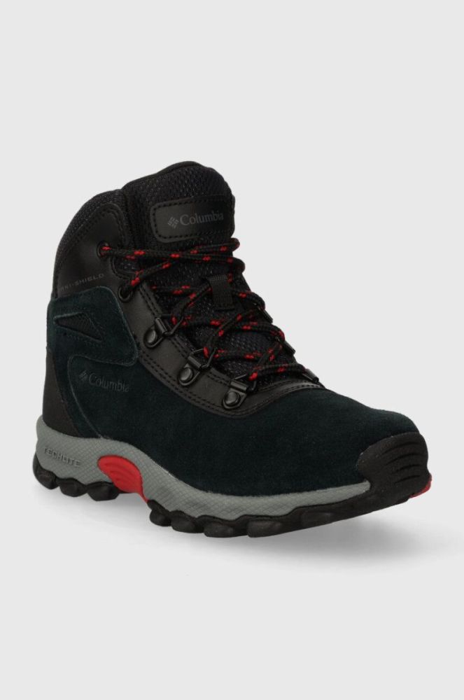 Дитячі черевики Columbia YOUTH NEWTON RIDGE AMPED колір зелений фото 2