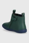 Дитячі шкіряні черевики Camper Peu Cami FW колір зелений