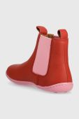 Дитячі шкіряні черевики Camper K900326 Peu Cami Kids колір червоний (3563352)